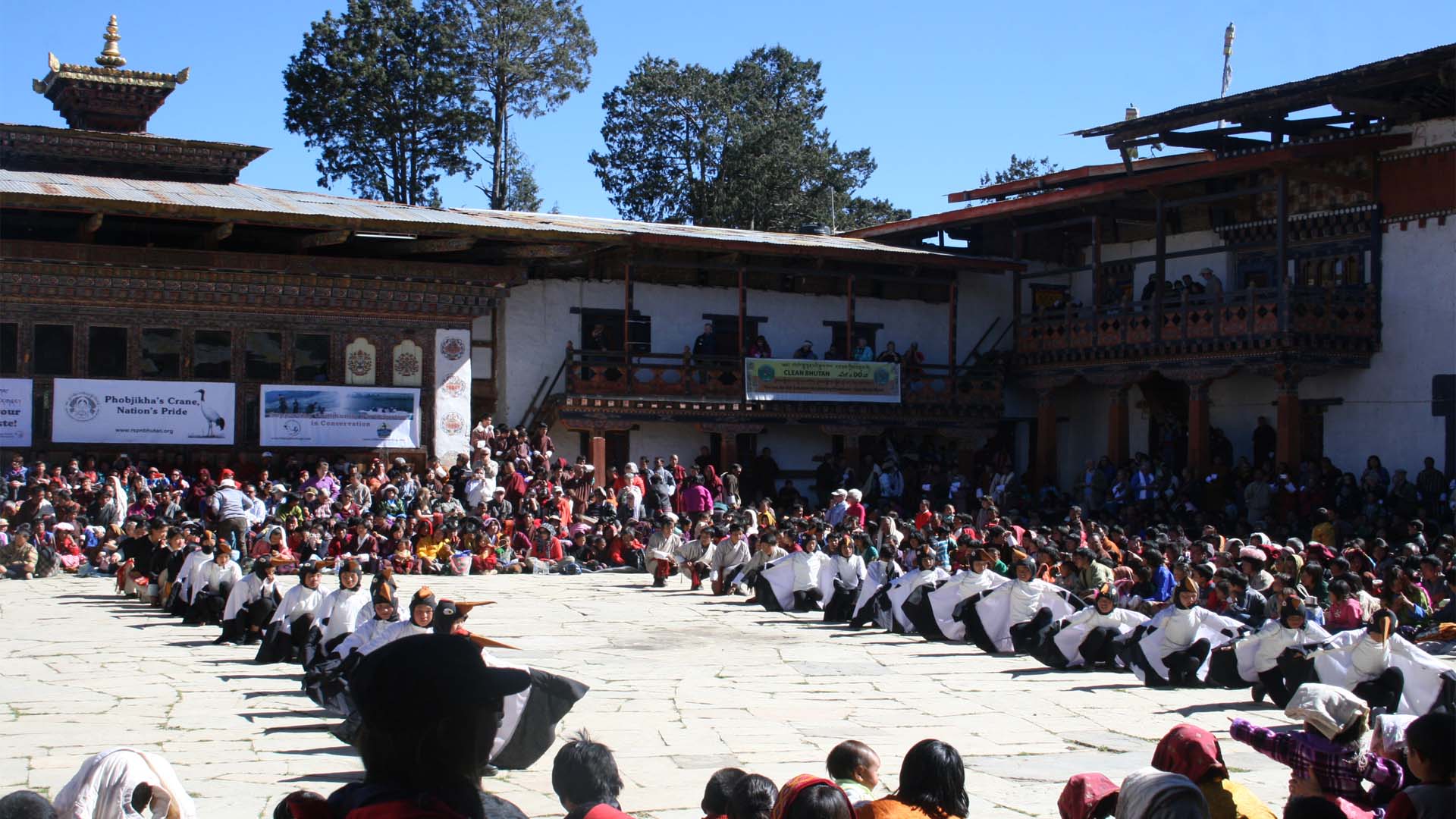 Black Necked Crane Festival in Gangtey, Phobjikha