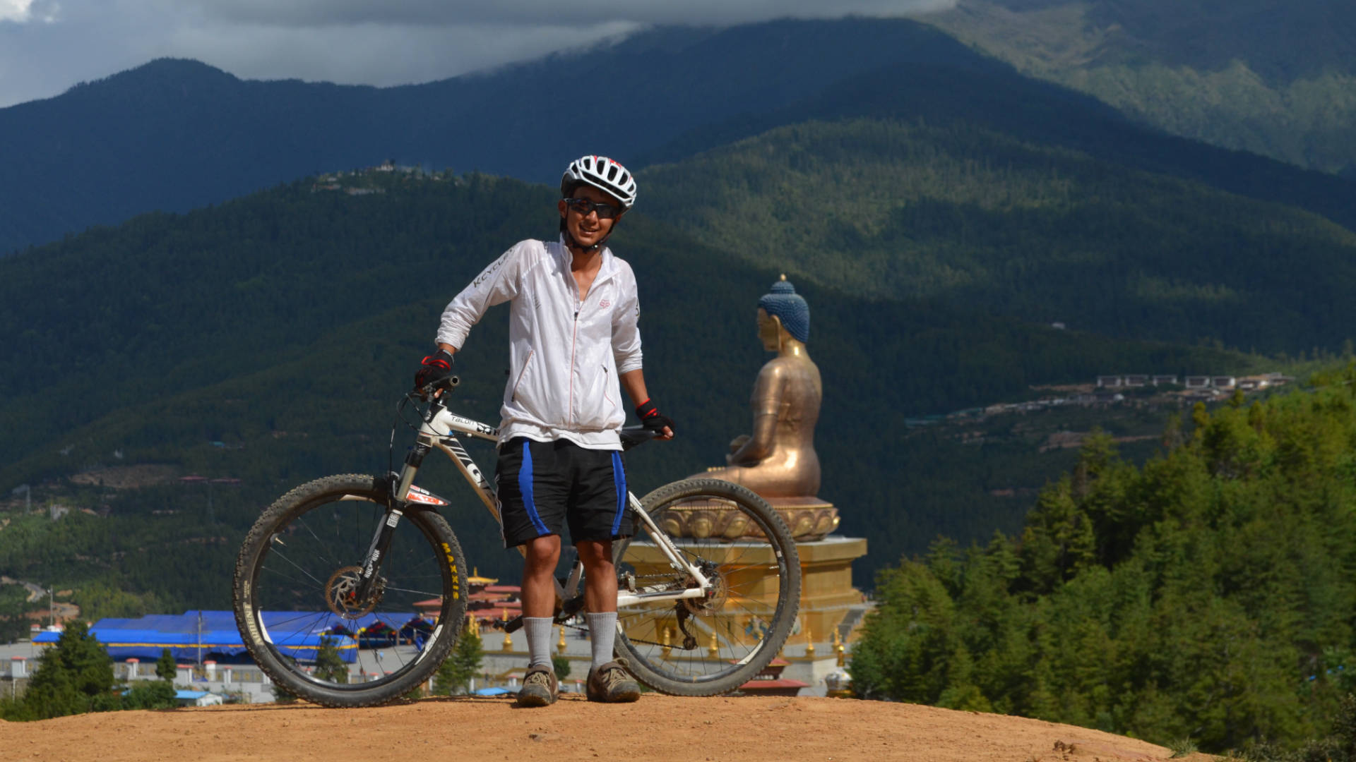 motorcycle and mountain biking