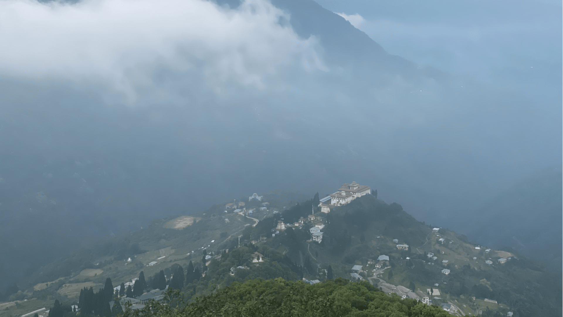 View of Dagana Dzong
